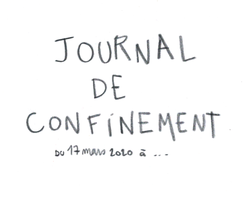 Journal de confinement